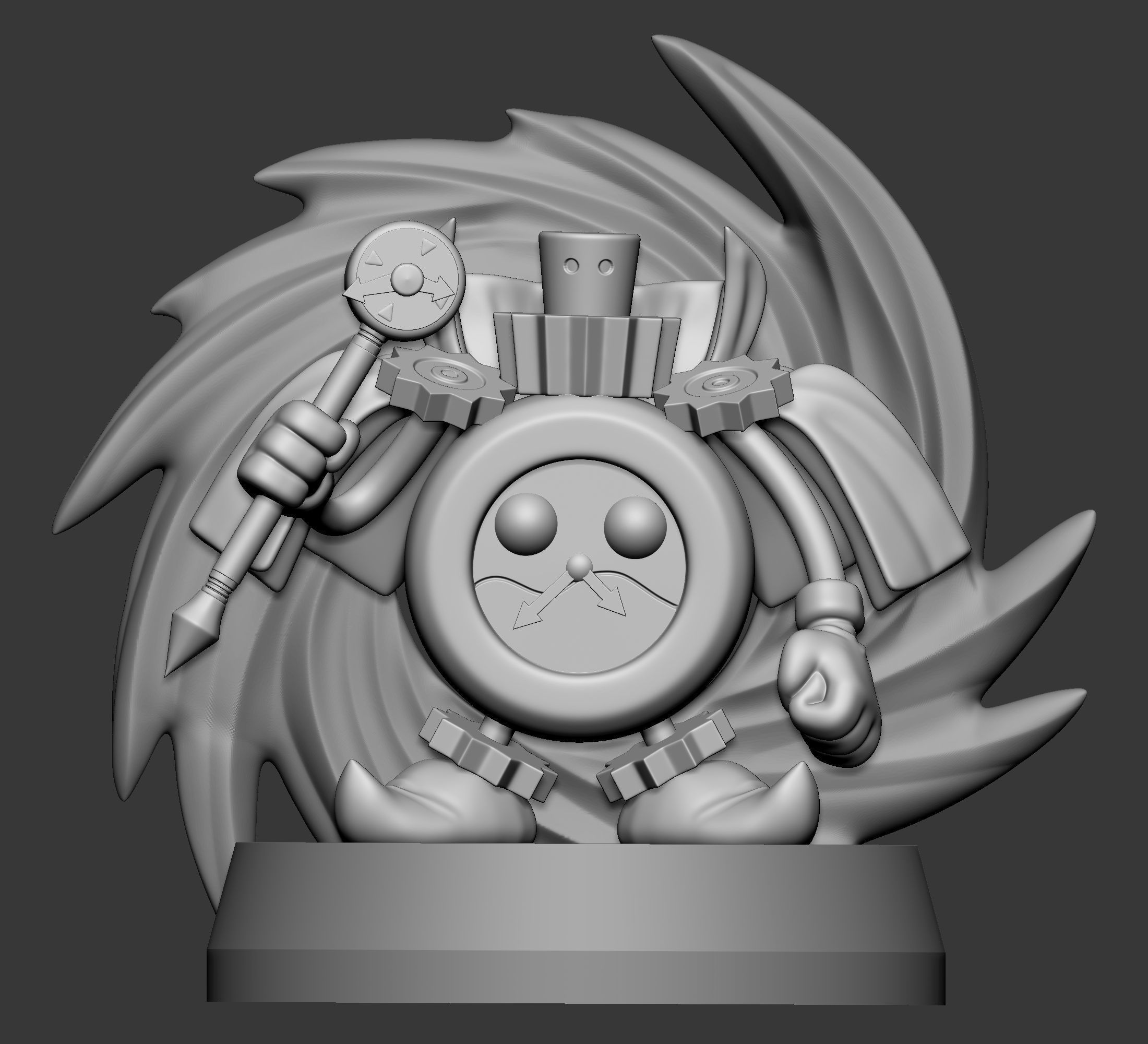Yugioh - Time Wizard 3D print model_2