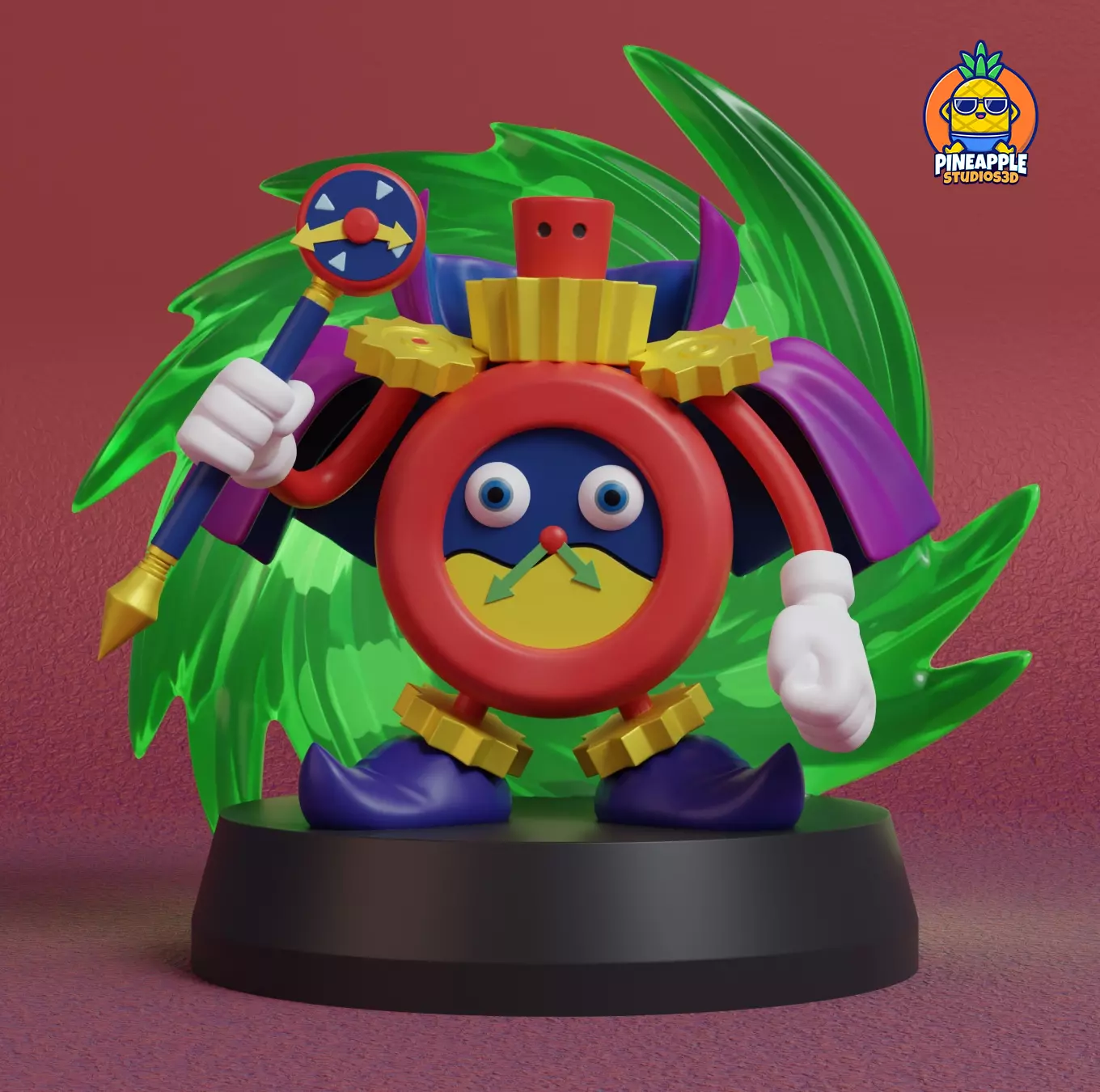 Yugioh - Time Wizard 3D print model_0