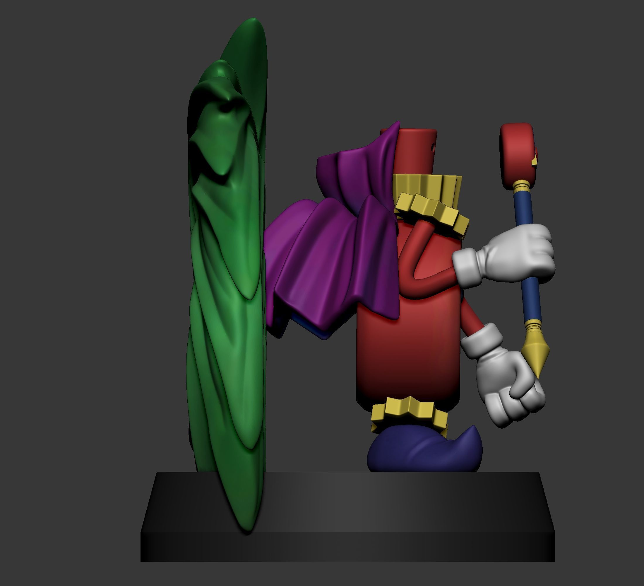 Yugioh - Time Wizard 3D print model_8