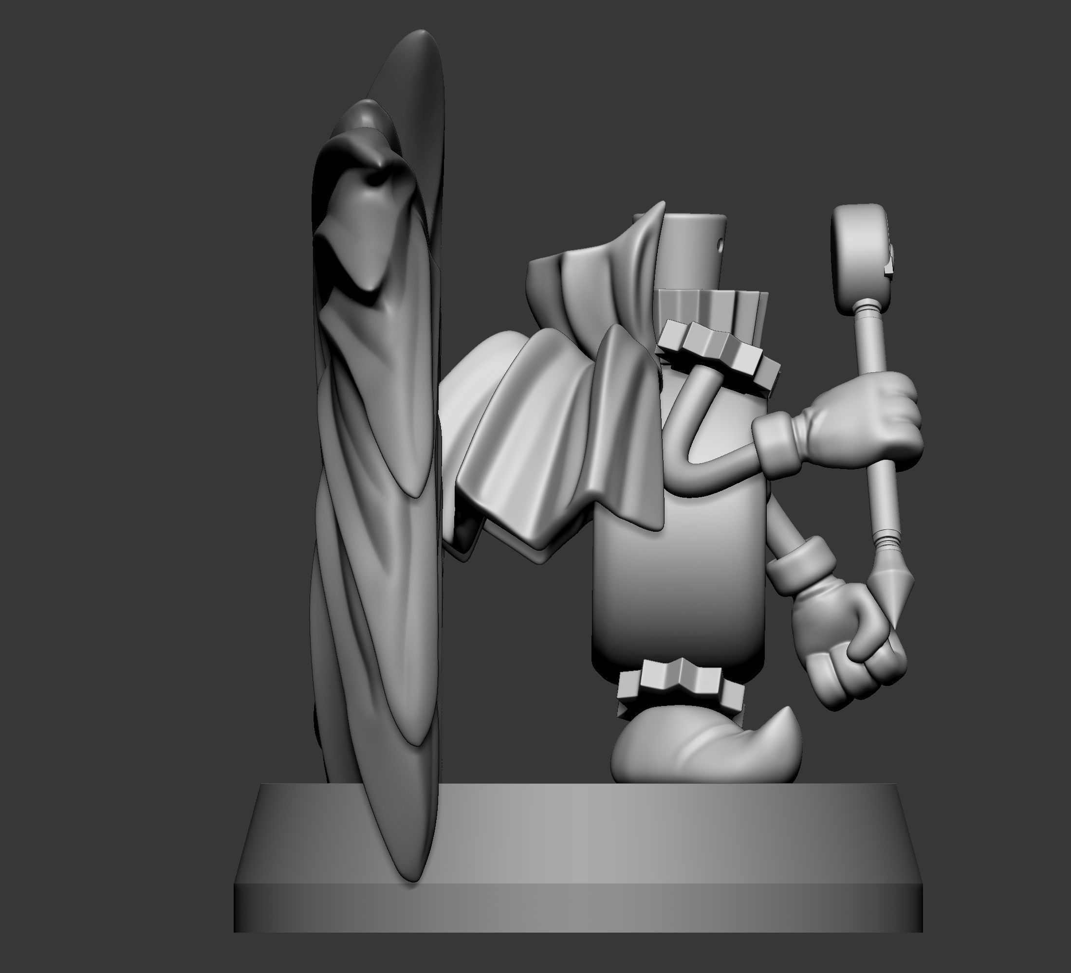 Yugioh - Time Wizard 3D print model_7