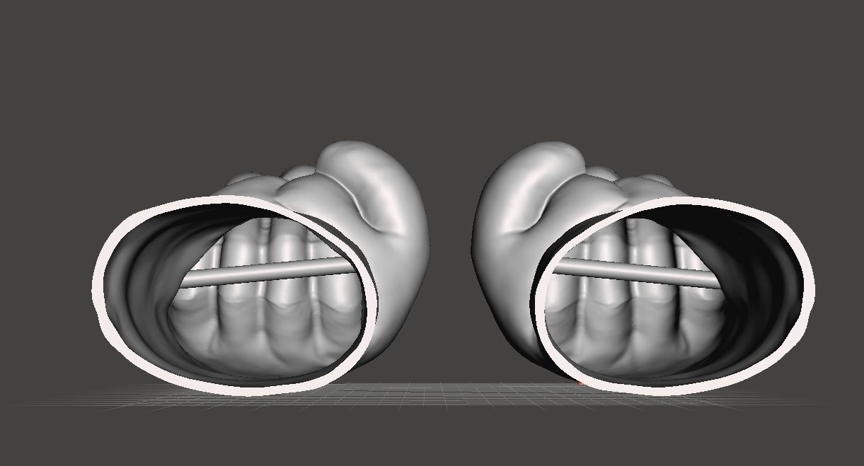hulk hands left and right 3D print model_7