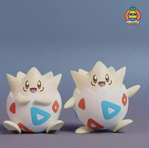 Pokemon - Togepi with 2 poses