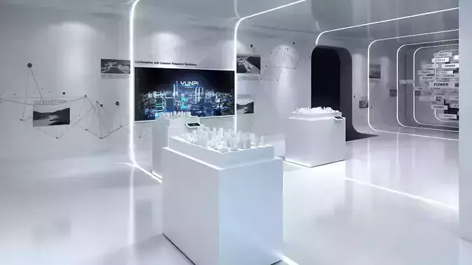 exhibition lobby