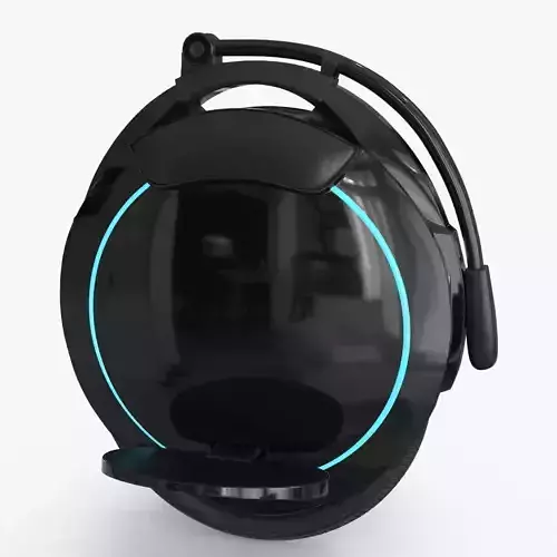 Unicycle Low-poly 3D model Unicycle Low-poly 3D model