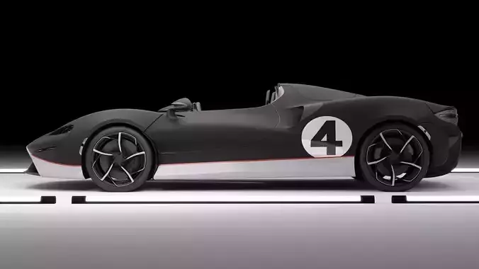 McLaren Elva M1A 3D model