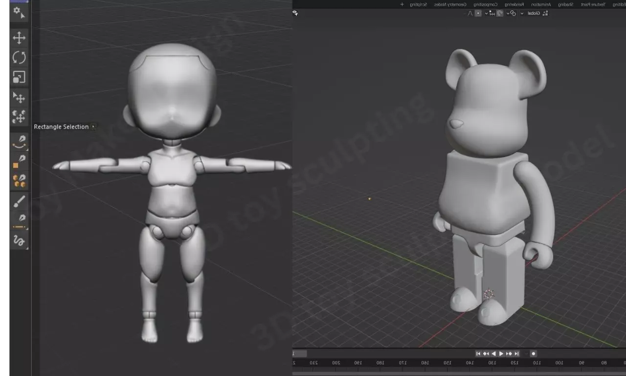 3d Lego Model Design Toys Free 3D print model_0