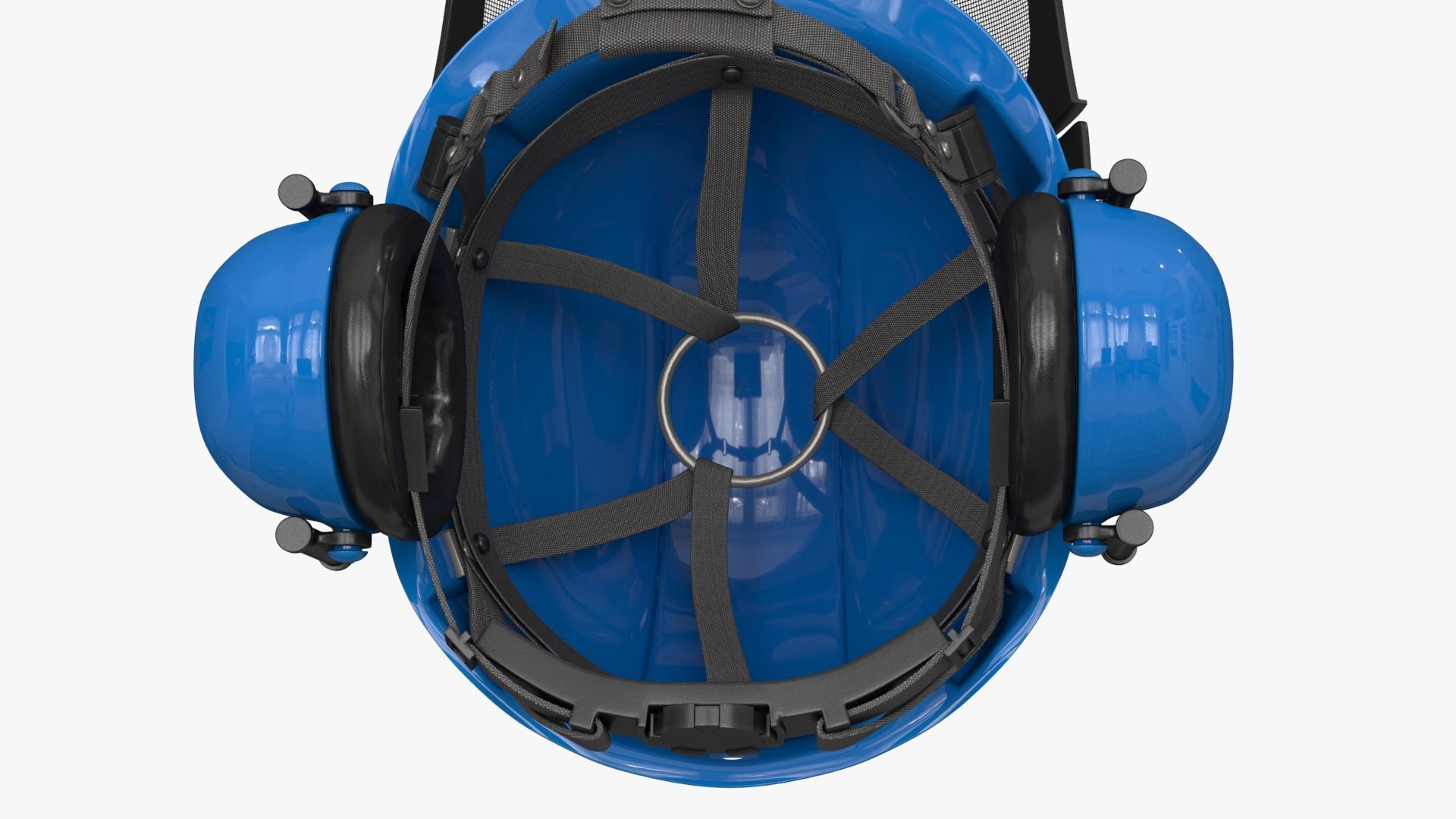 Helmet Head Protection 6 colors Low-poly 3D model_9