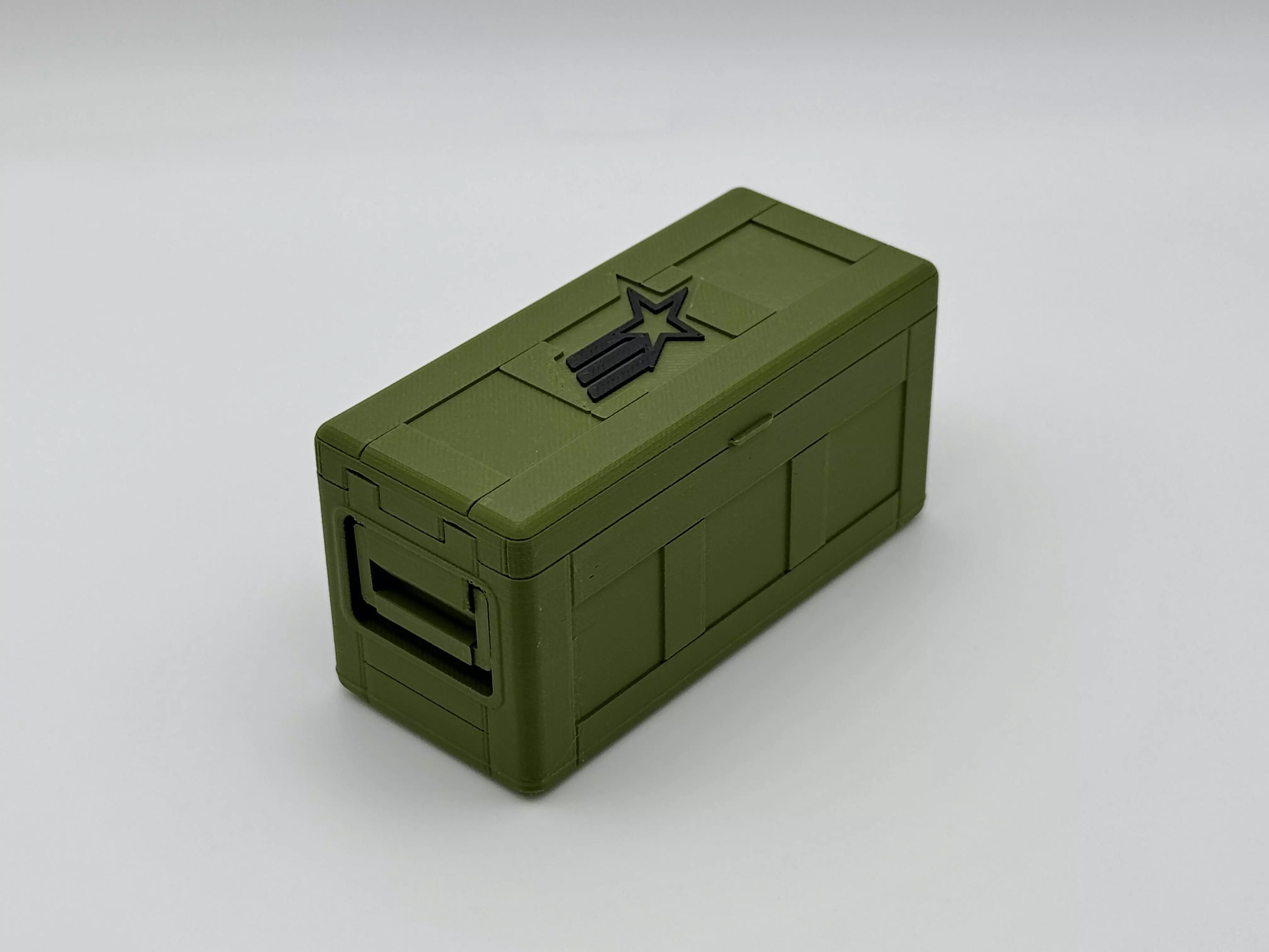 HQ CRATE SYSTEM - SI Utility Crate Large - 3 Panel 3D print model
