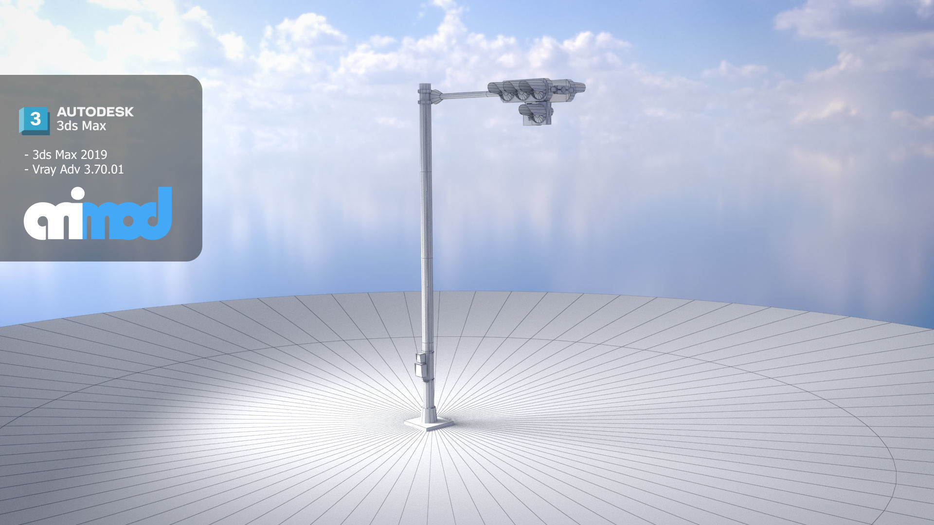 Traffic Light 3D model_7