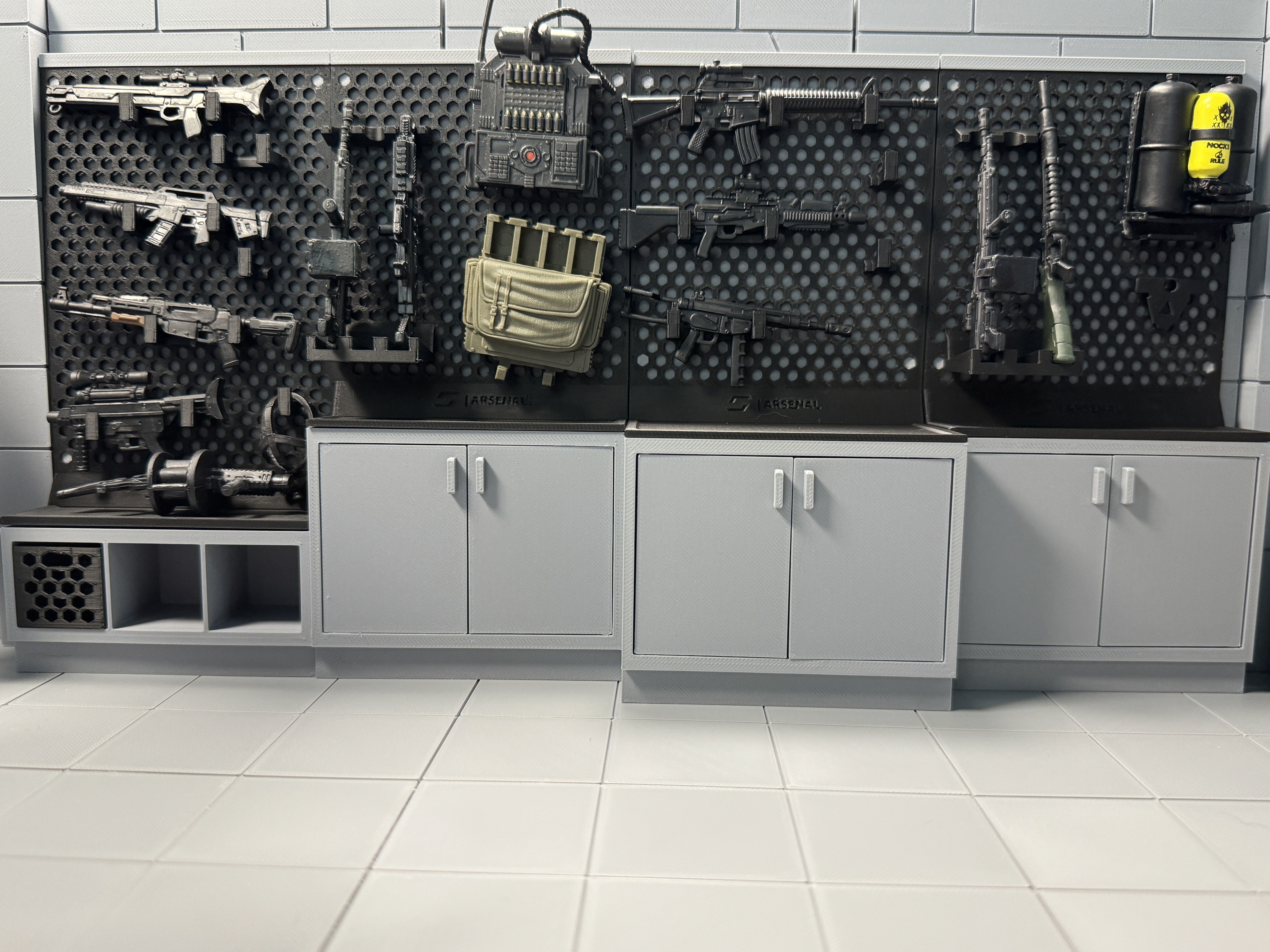 Armory - Cabinet 03 3D print model_6