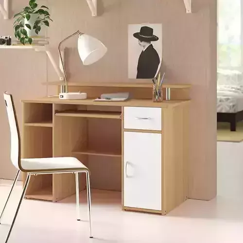 Bozarth Maxam Pc Office Game Desk Reading Table -  2 Finish 3D model