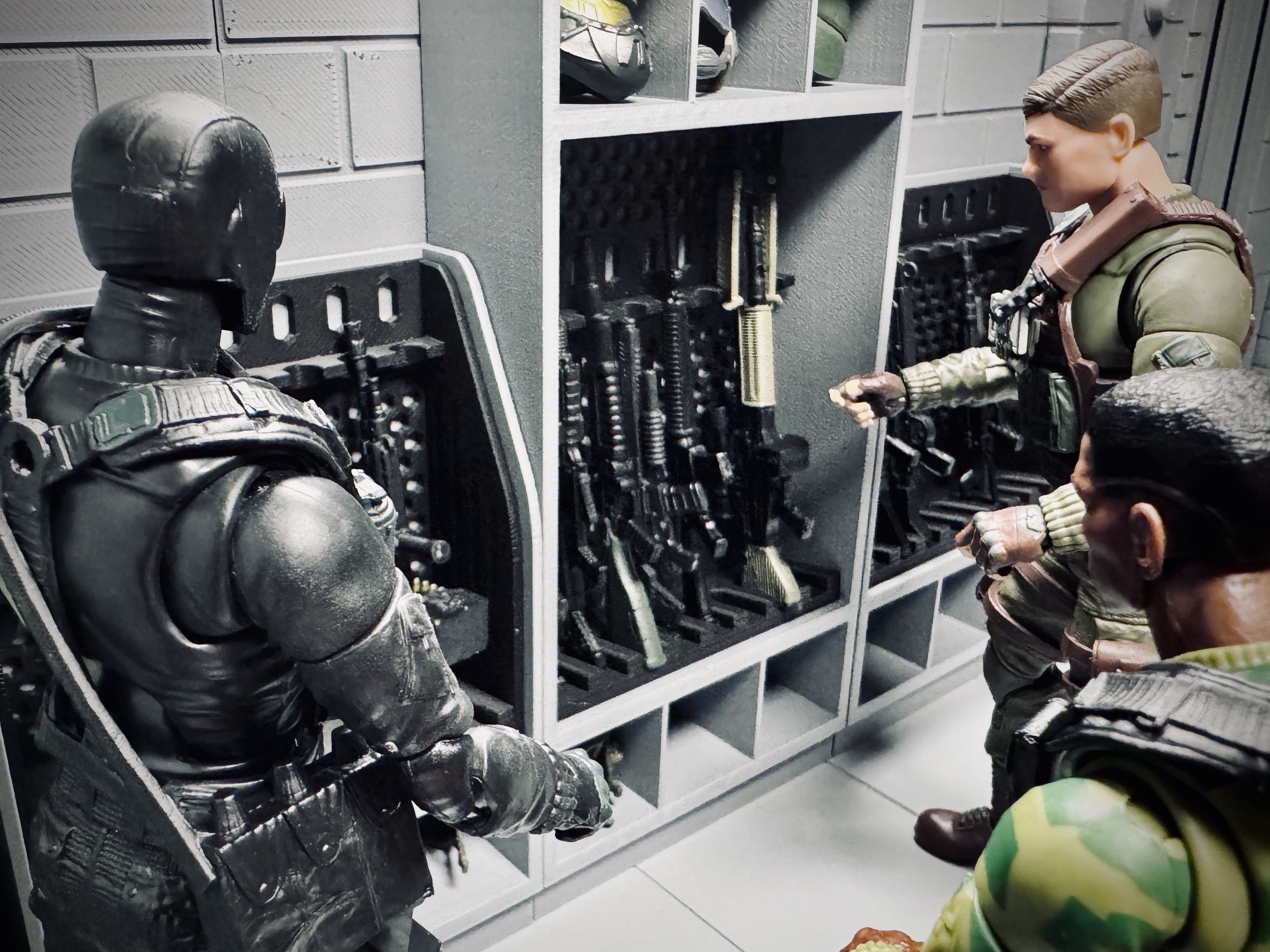 Armory - Rack and Cabinet 05 3D print model_4