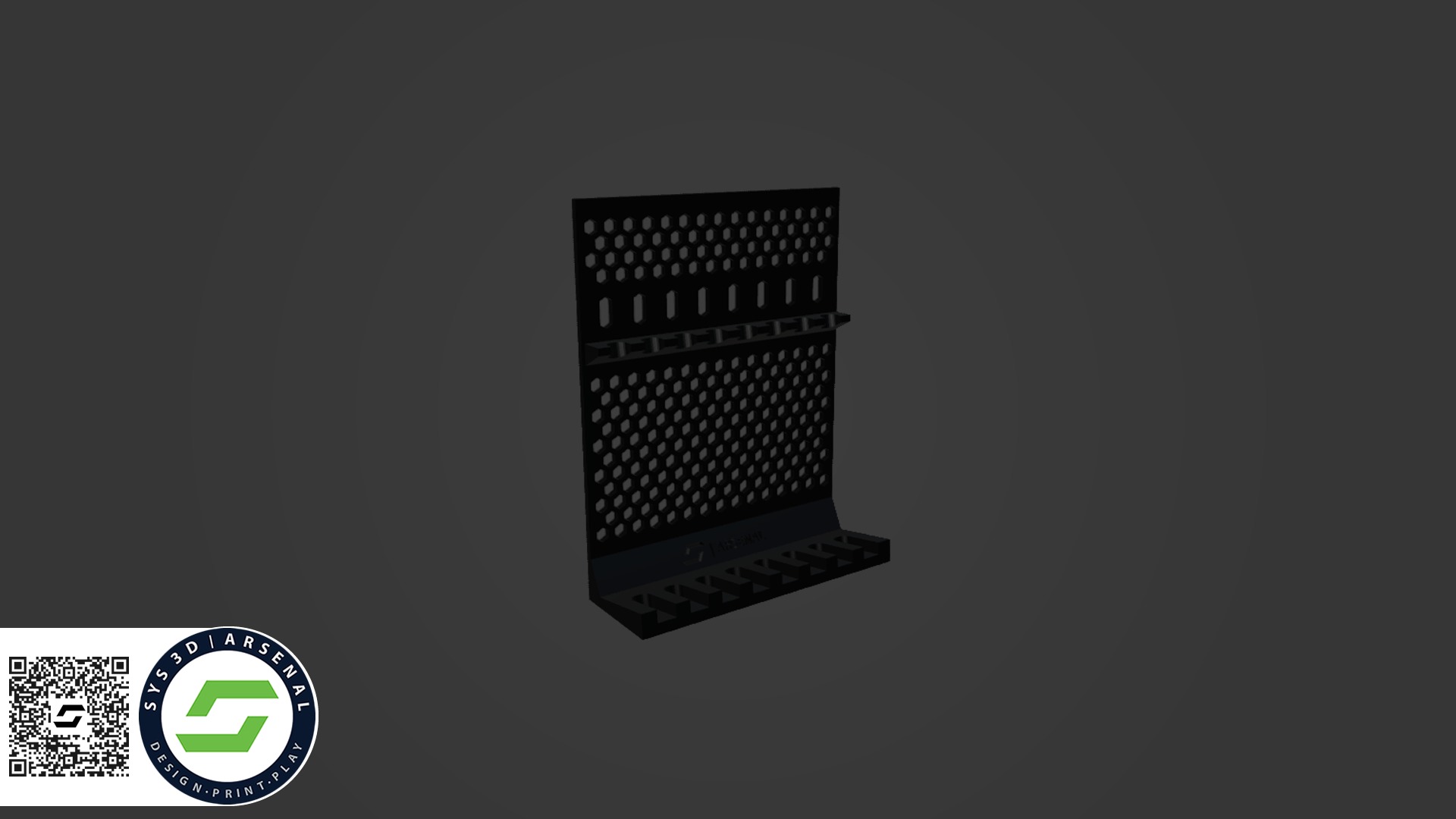 Armory - Rack and Cabinet 05 3D print model_3