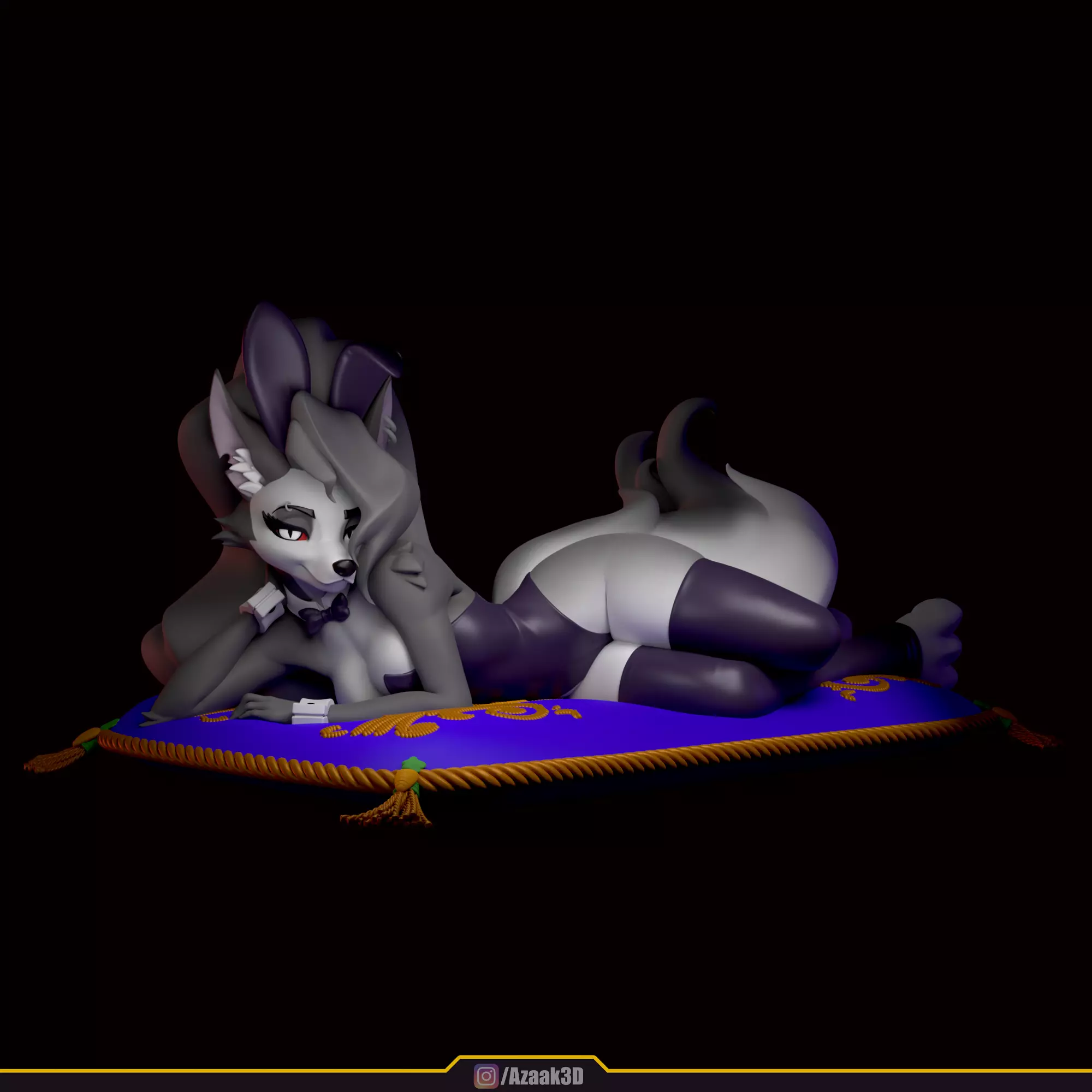 Loona - Bunnysuit Collection With NSFW variant 3D print model