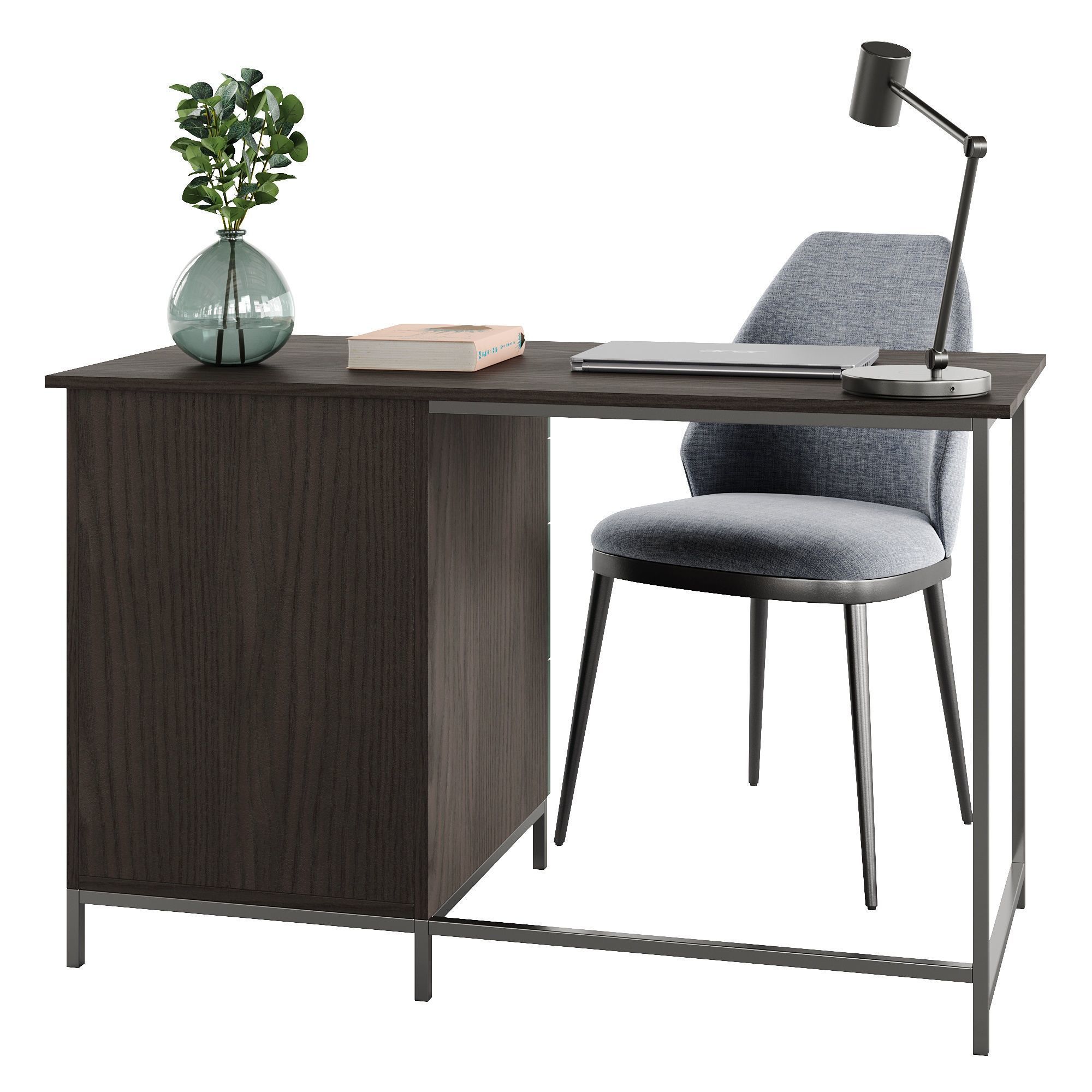 Desk Nicole 3D model_5