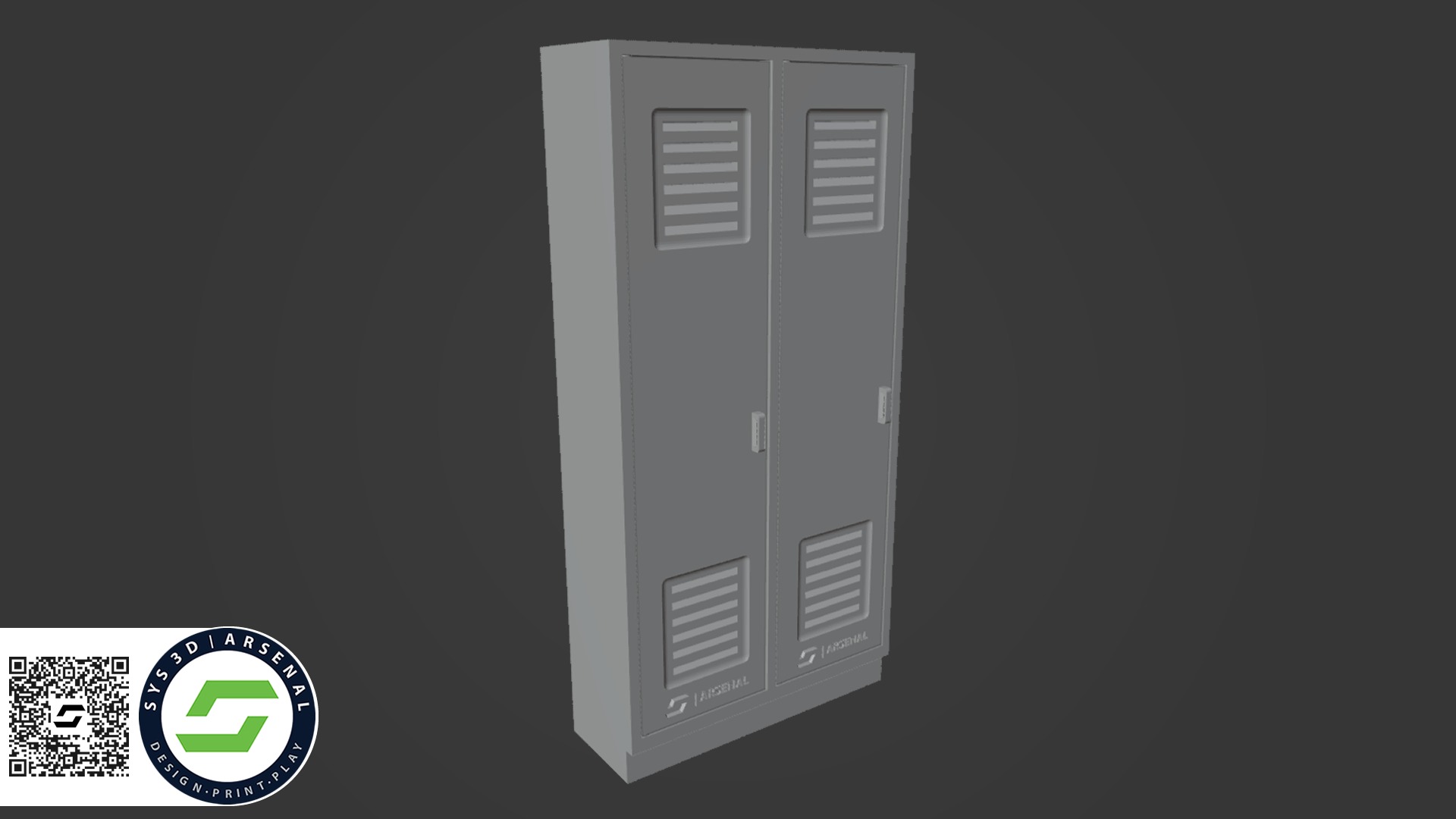 Armory - Troop Lockers 3D print model_1