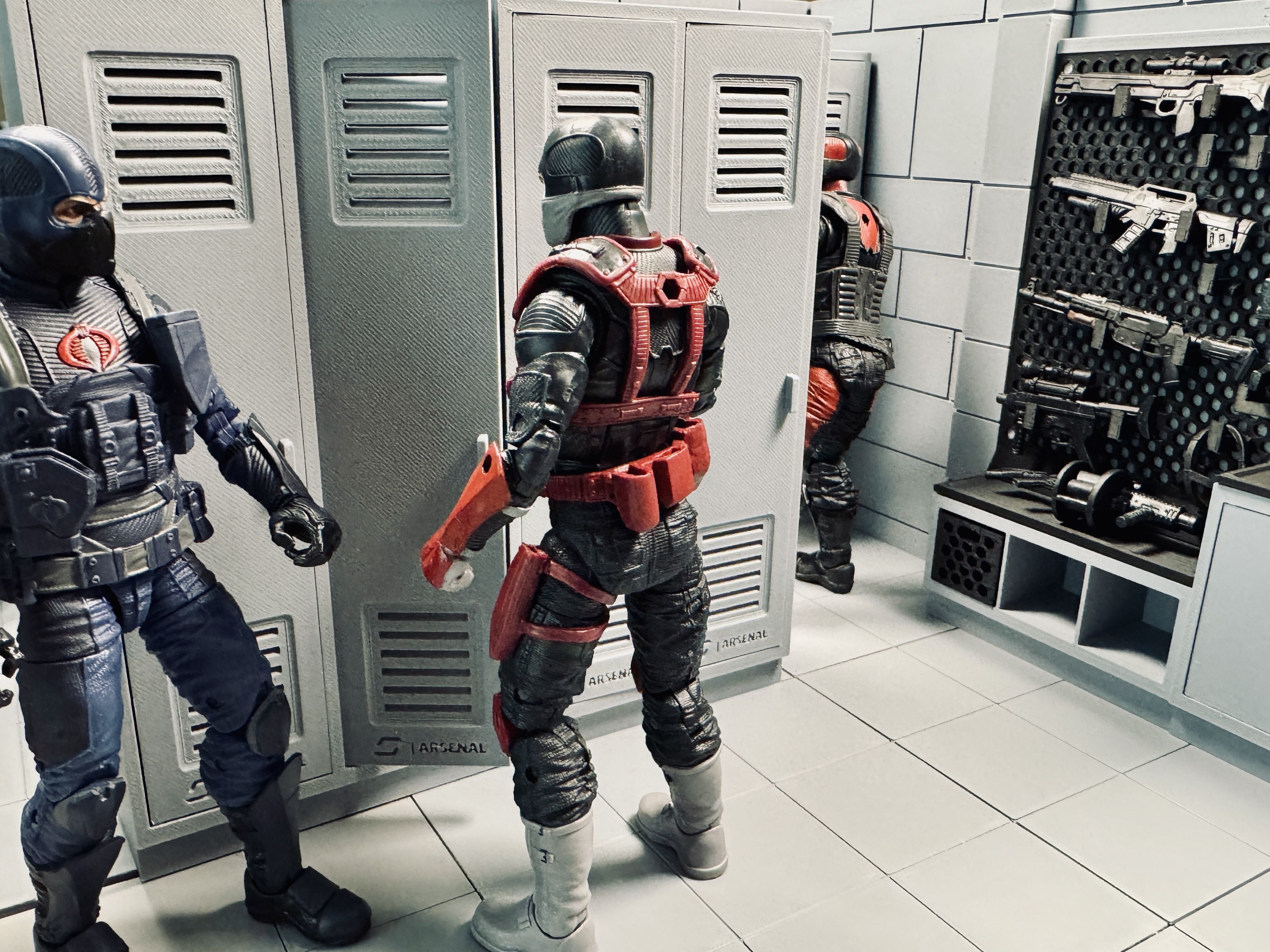 Armory - Troop Lockers 3D print model_6