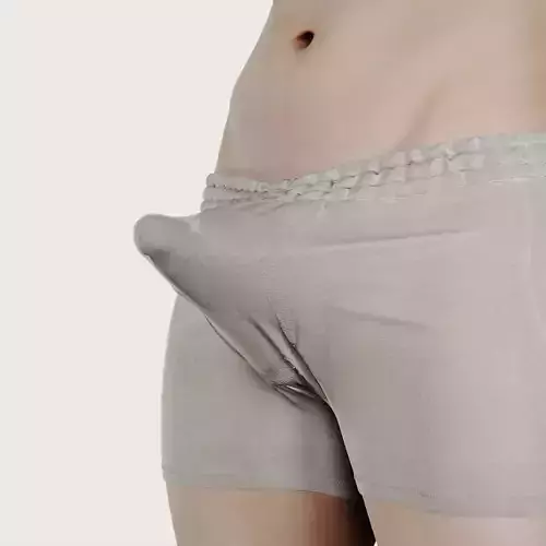3D male penis scan Blend Shape 02 3D model