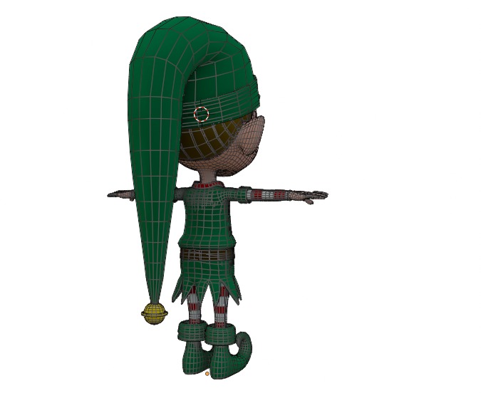 Elf Characters 3D model_18