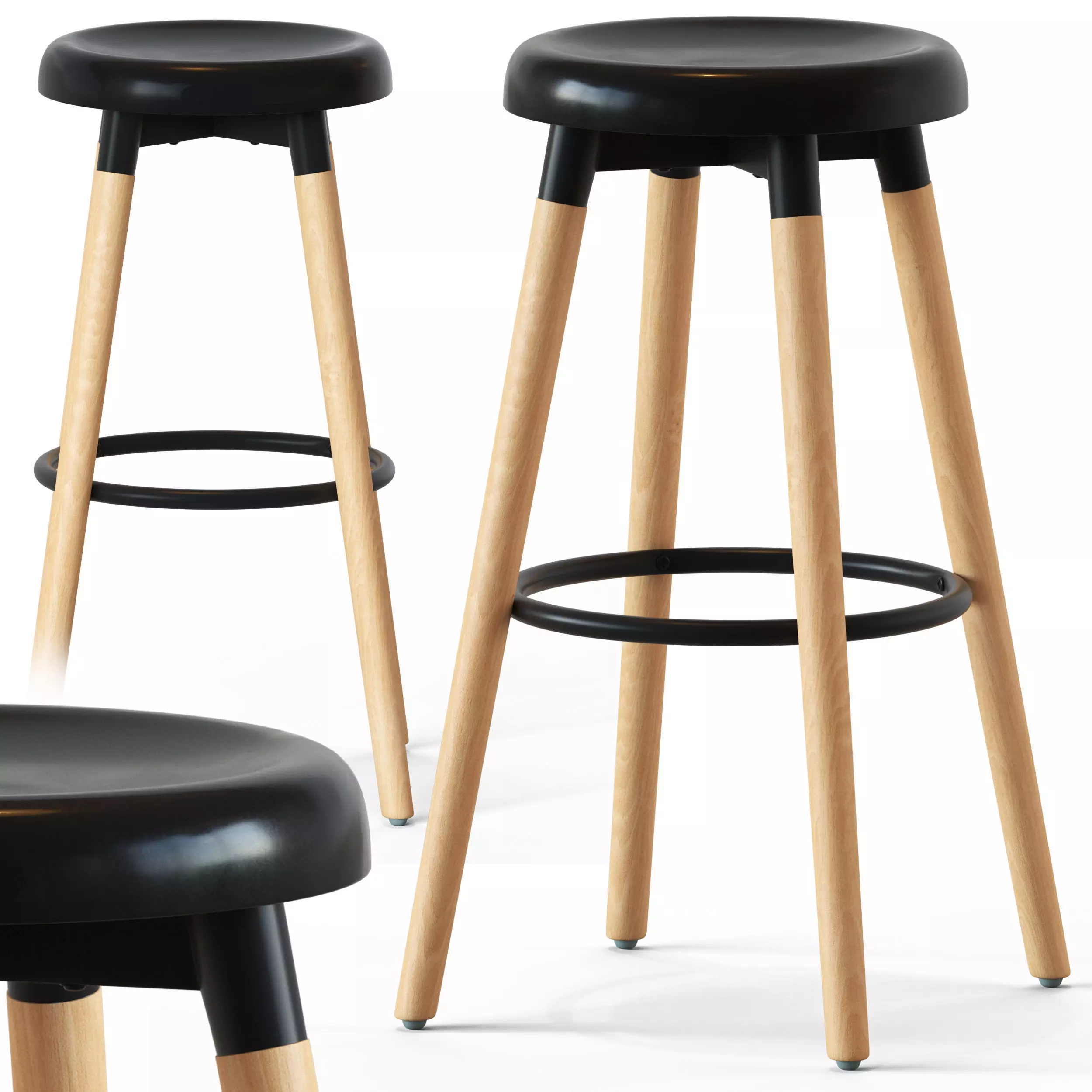 Viva Bar Stool 3D model_0