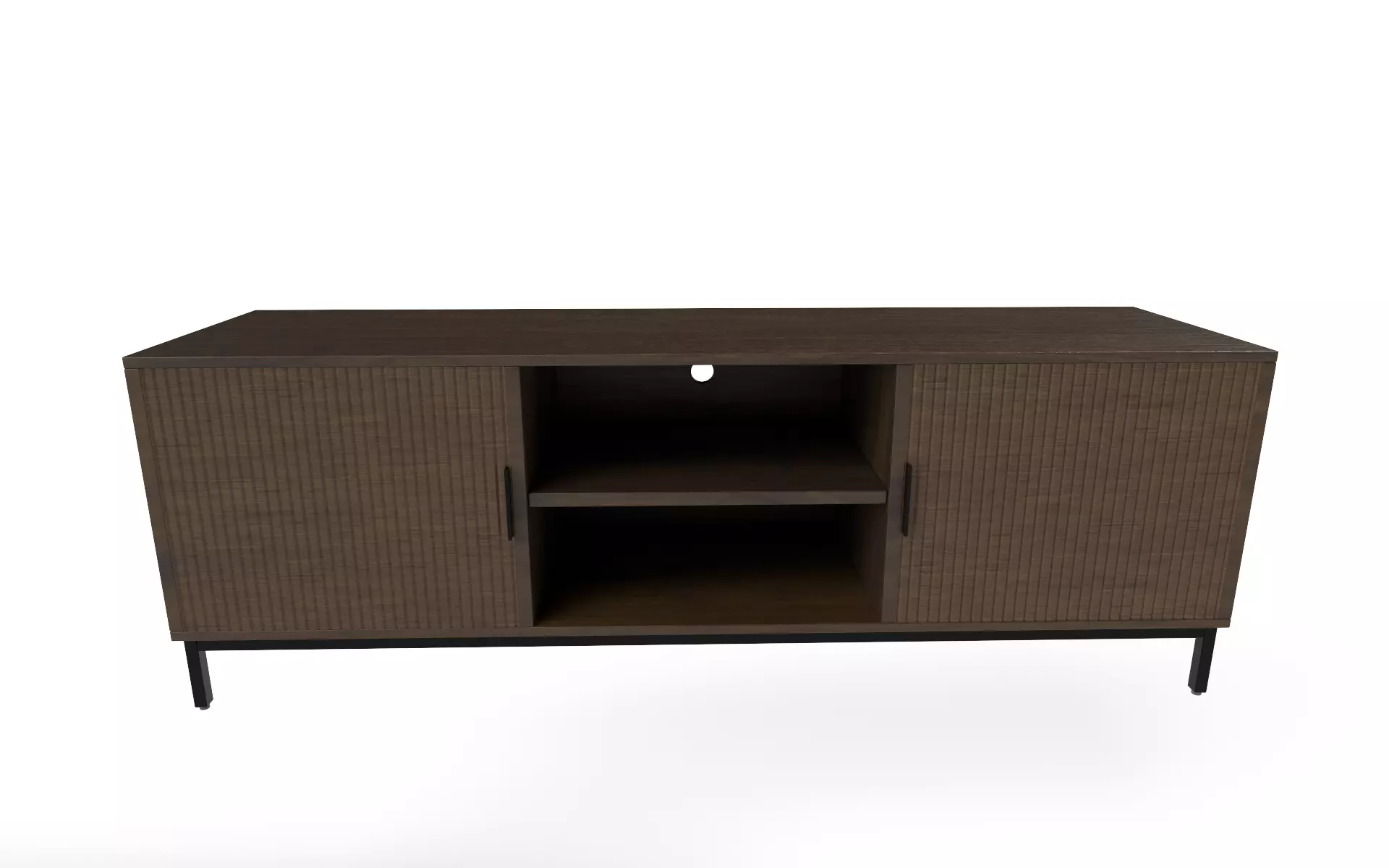Wooden Cabinet 3D model_0
