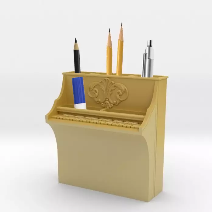 Piano Penholder 3D print model