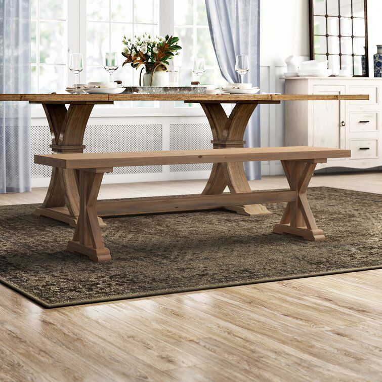 Hammersley Wood Bench 3D model_1