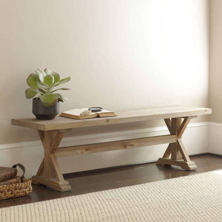 Hammersley Wood Bench 3D model_2