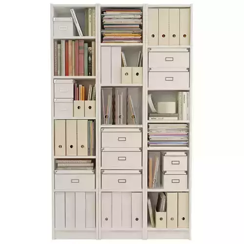 Ikea Billy Bookcase White