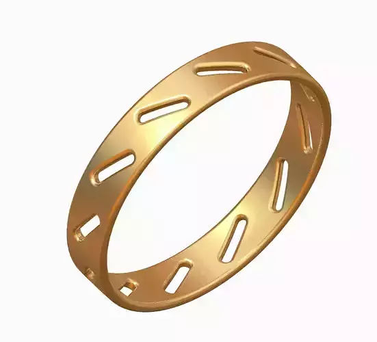 Glamorous Exquisite Bangle 3D print model
