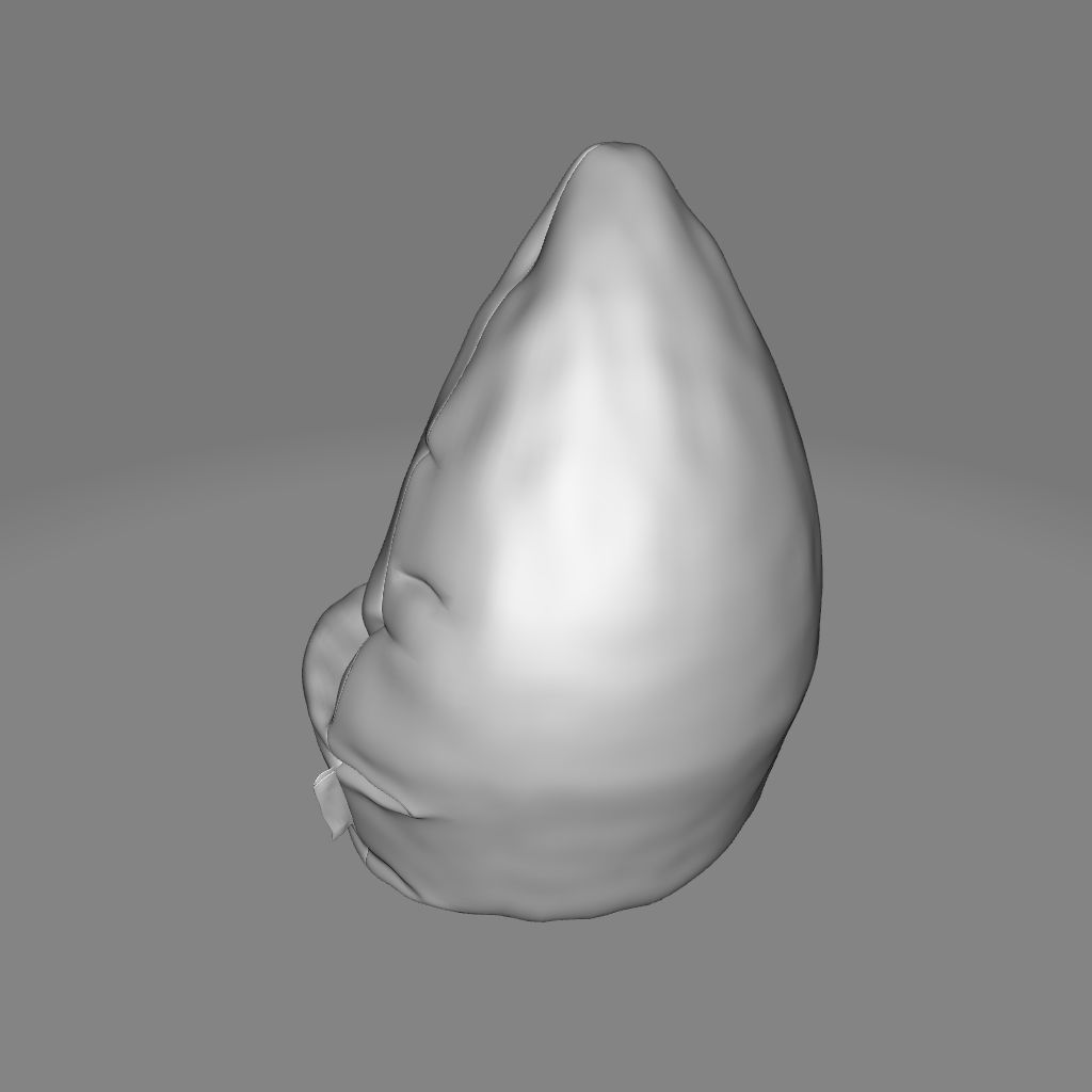 Standard Bean Bag Chair 3D model_6