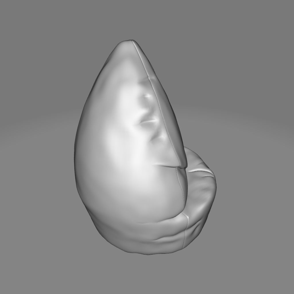 Standard Bean Bag Chair 3D model_7