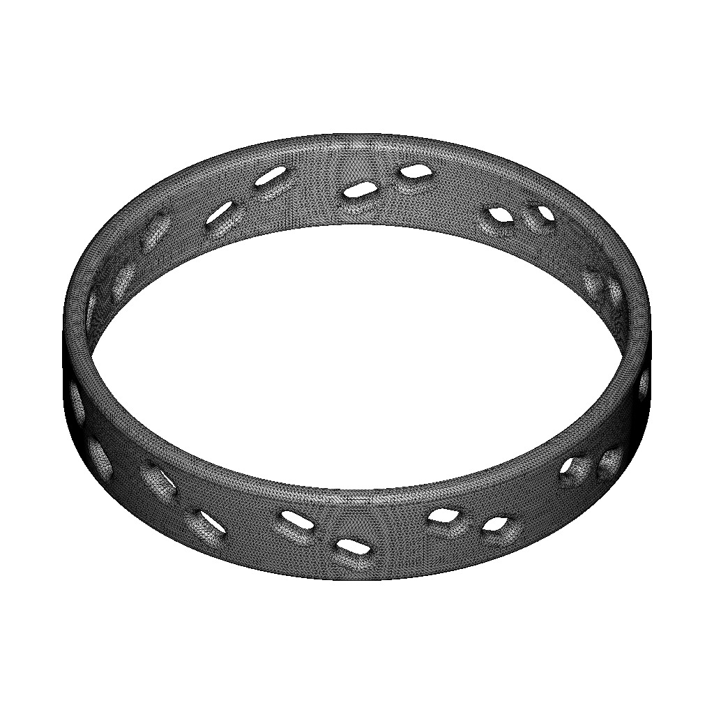 Dazzling Exquisite Bangle 3D print model_3