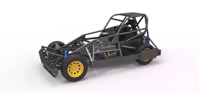 New Zealand Superstock car Base Version 2 Scale 1 to 25