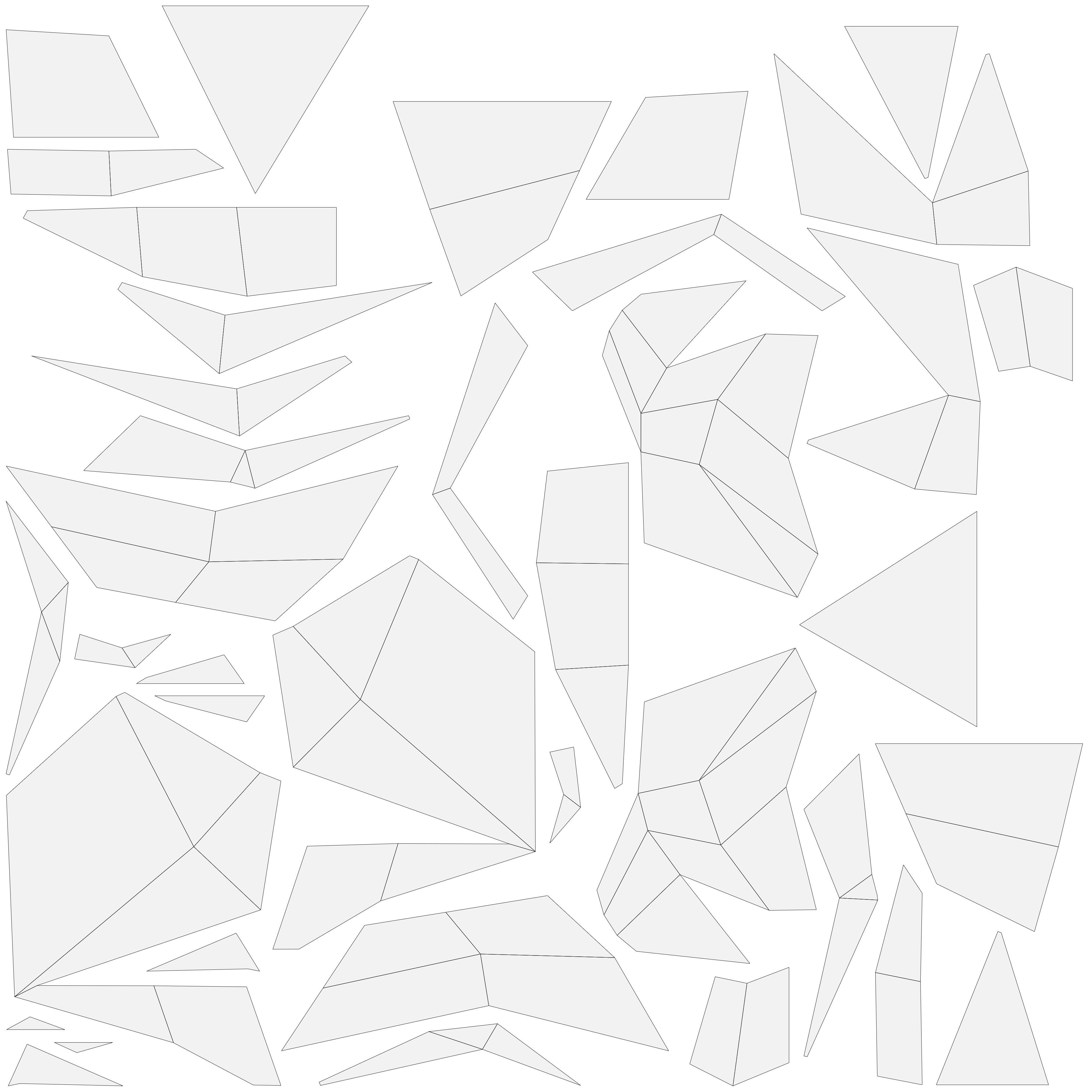 Origami Rabbit Low-poly 3D model_21