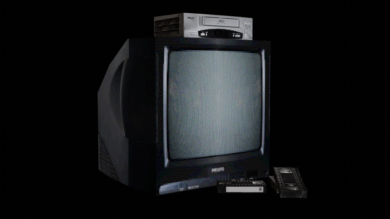 Old PSX Style Teck Kit Low-poly 3D model_3