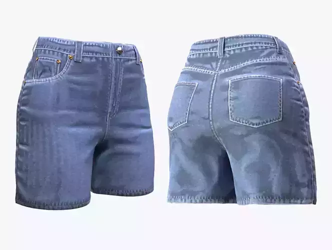 Shorts 23 - All MH Bodies - UE5 Skeletons - Rigged