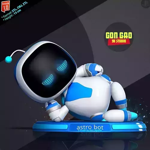 Astro Bot 3D print model
