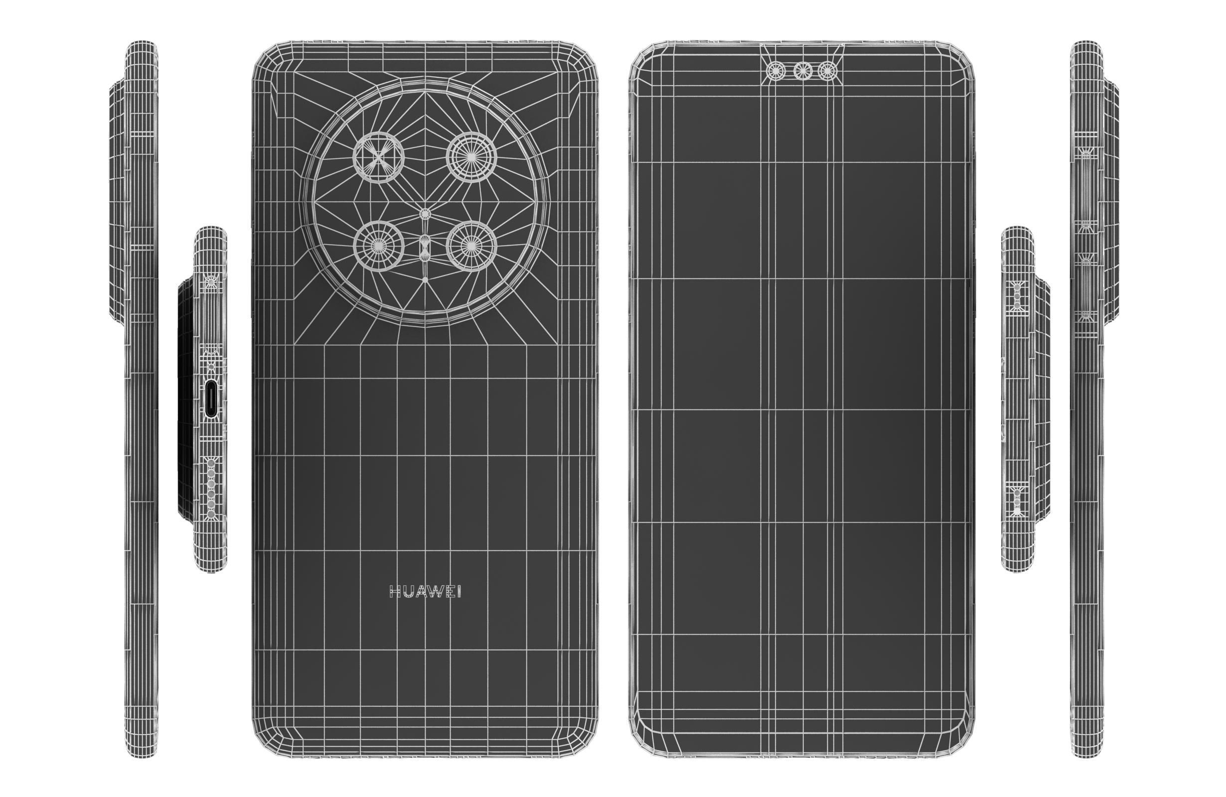 Huawei Mate 70 70 Pro and 70 Plus 3D Model Collection_81