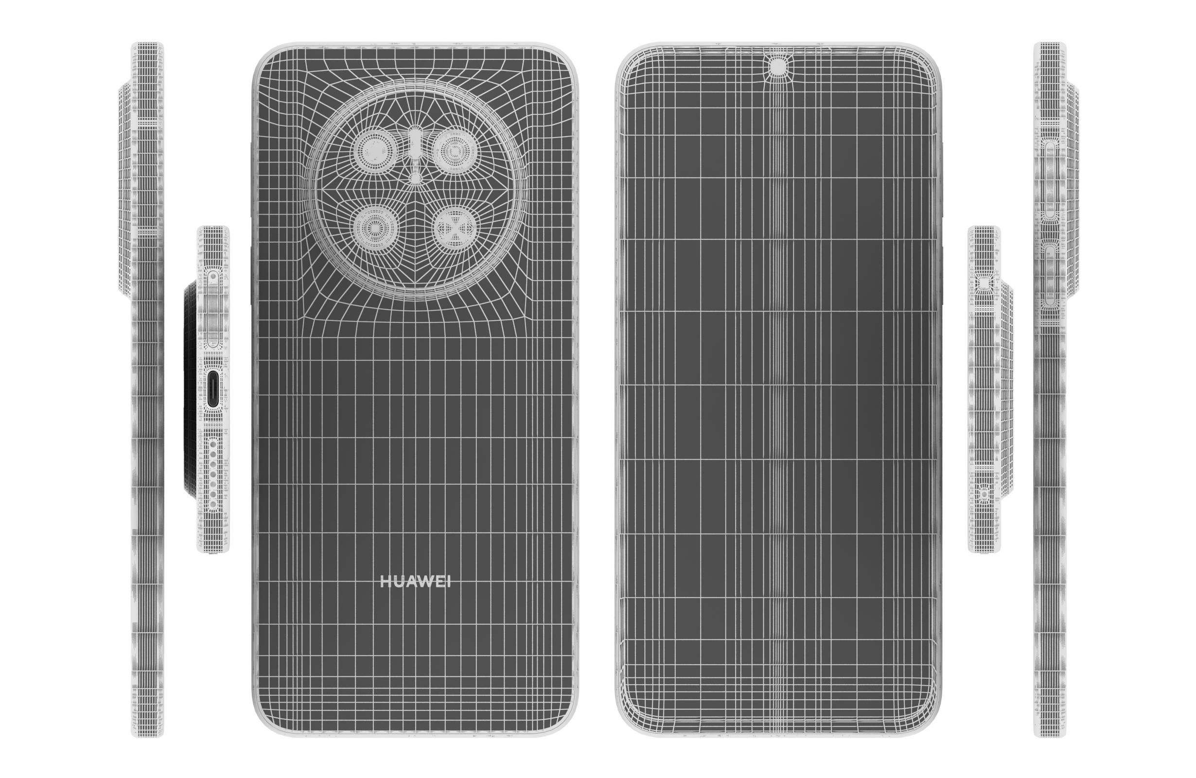 Huawei Mate 70 70 Pro and 70 Plus 3D Model Collection_15