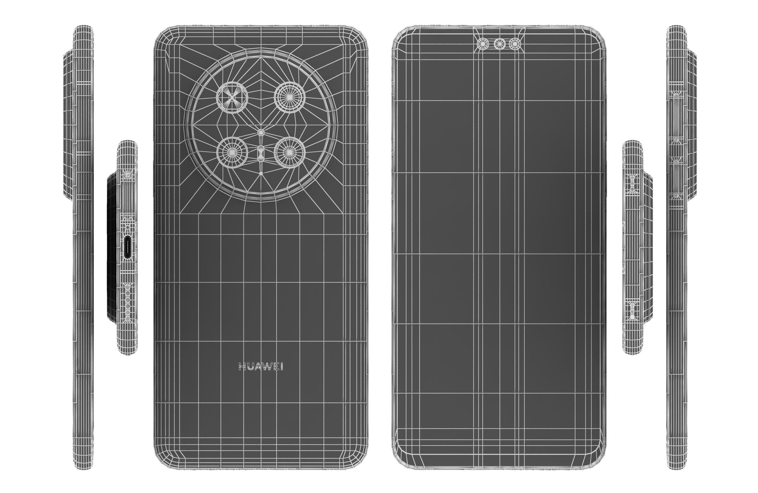 Huawei Mate 70 70 Pro and 70 Plus 3D Model Collection_49