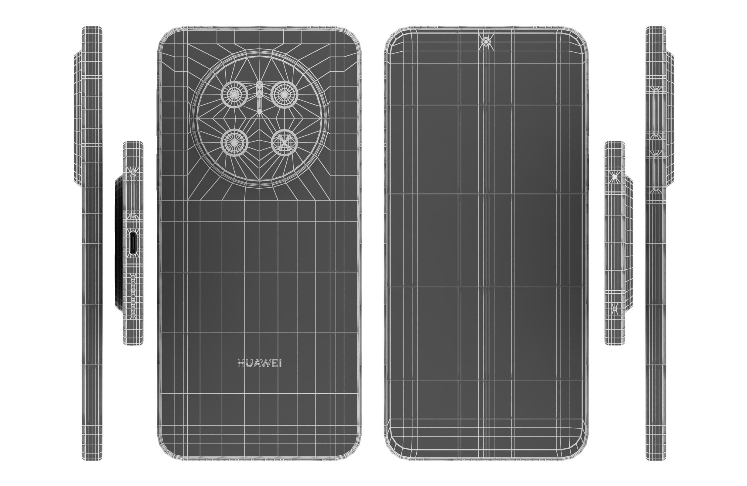 Huawei Mate 70 70 Pro and 70 Plus 3D Model Collection_14