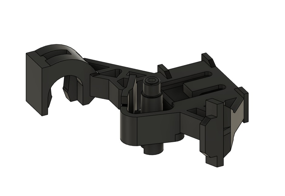 3D model Turn signal lock for Volvo V50 3D print model_2