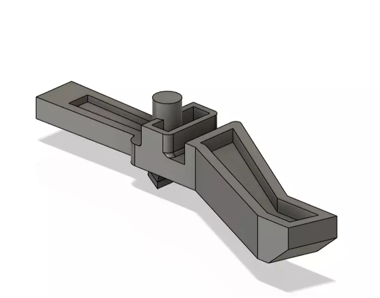 3D model Turn signal lock for Volvo V50 3D print model_0