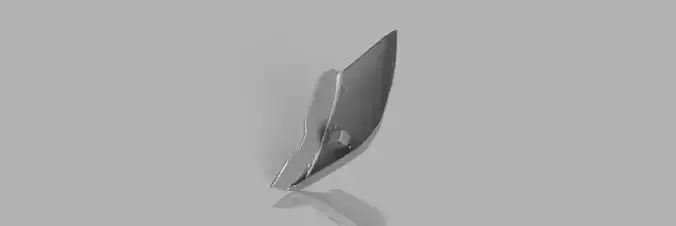 Side cover for Mitsubishi Lancer X 3D print model