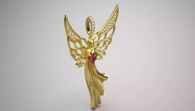 angel jewelry pendant jp0248