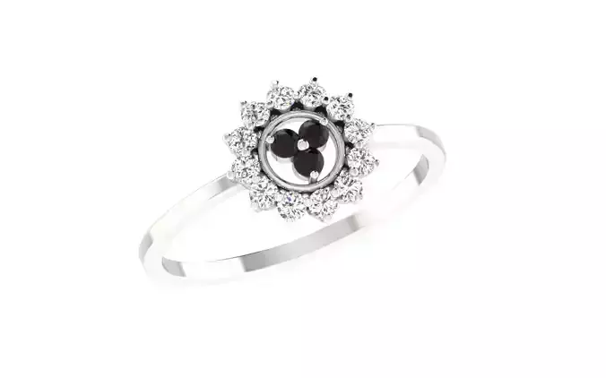 Women Ring Render 3dm STL OBJ FBX Details