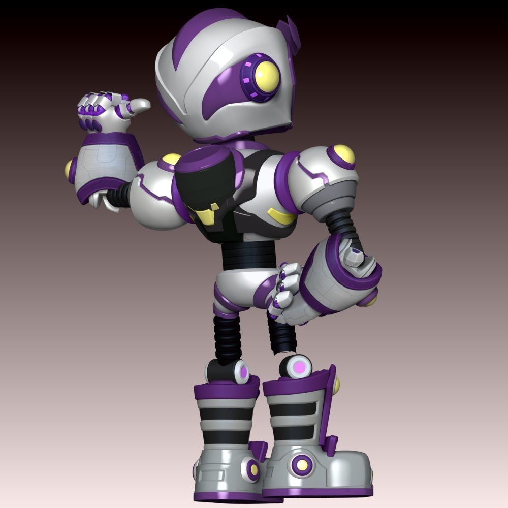 Harold Robot - Paw Patrol 3D print model_4