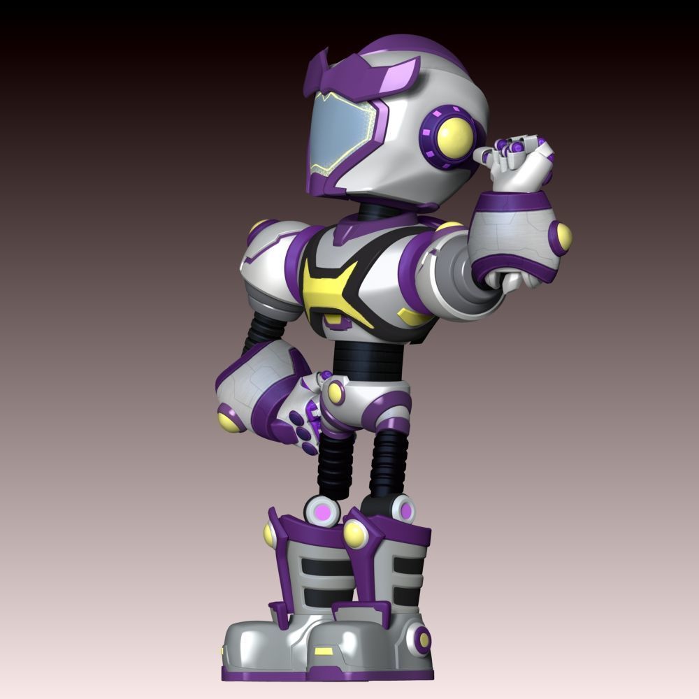 Harold Robot - Paw Patrol 3D print model_6