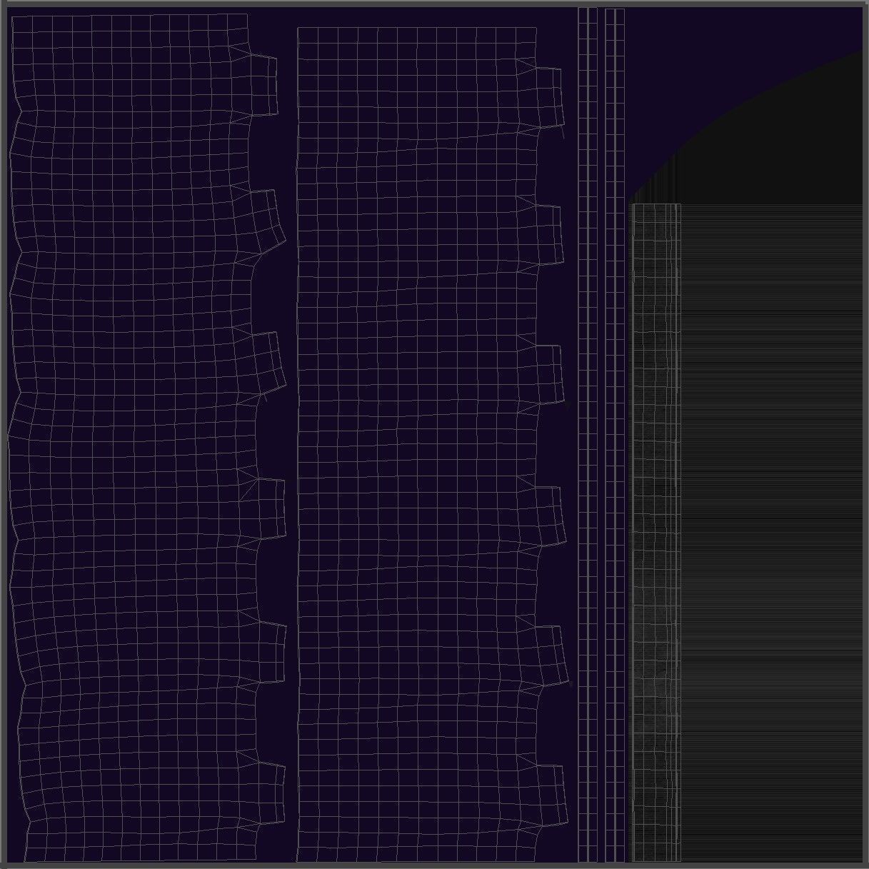 Cyber Jacket 20 - All MH Bodies - UE5 Skeletons - Rigged Low-poly 3D model_13